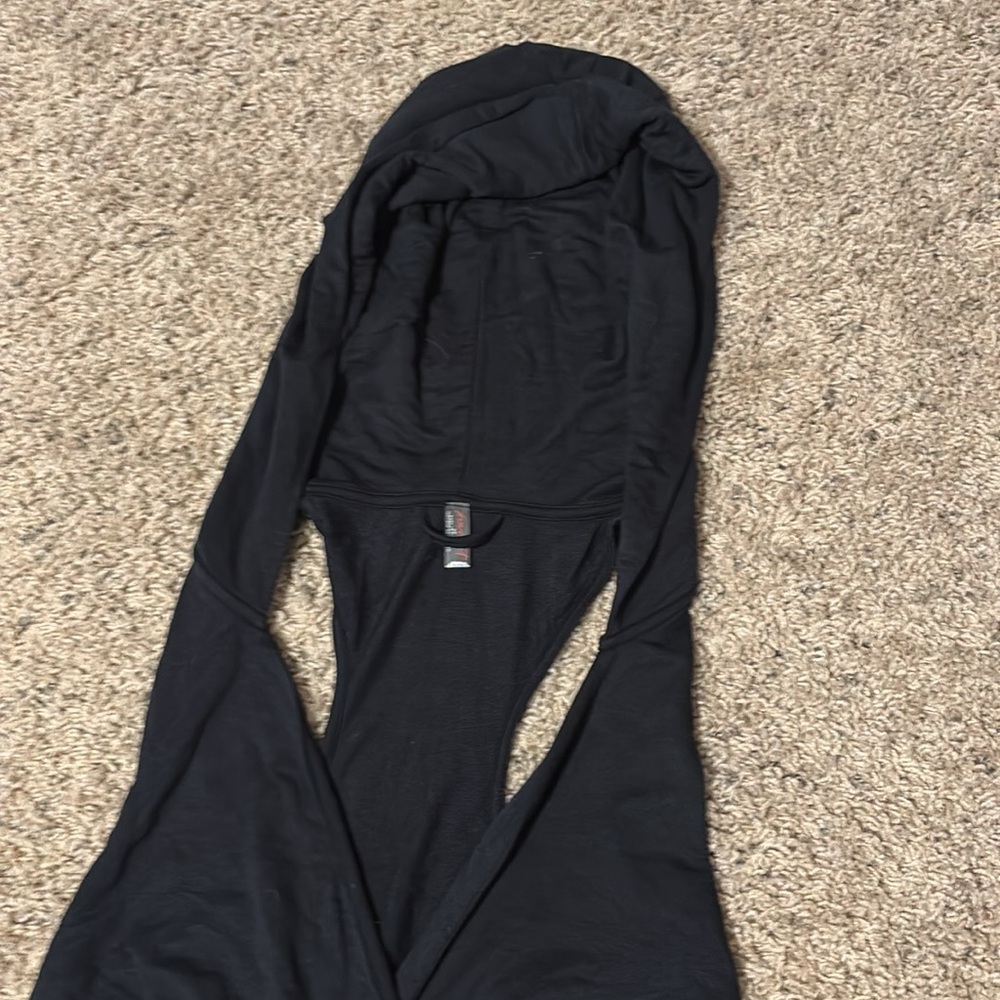 NWT Free People Movement Second Chance Harem Hooded Racerback Black Jumpsuit S - Picture 5 of 9